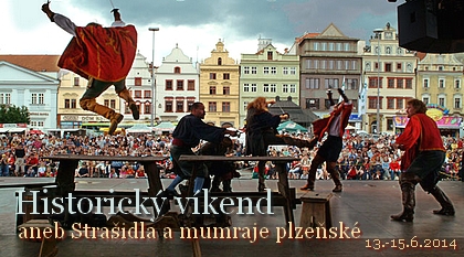 banner historický víkend v Plzni 2014